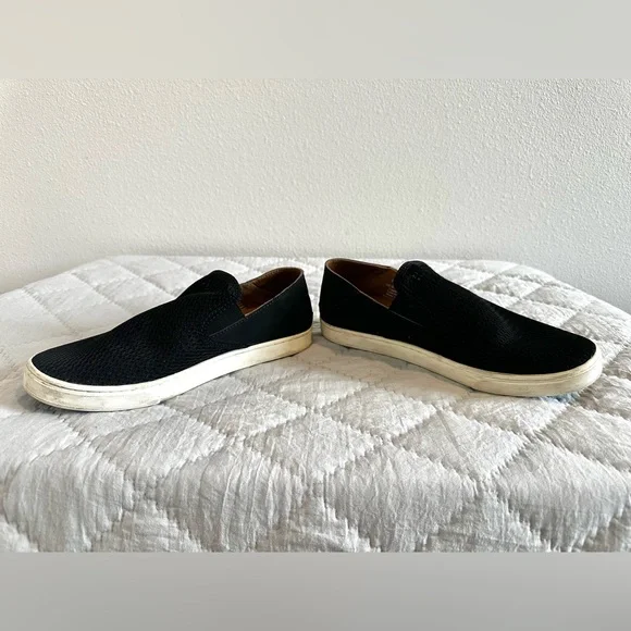 OluKai Pehuea Slip On Loafers BLACK Sz 8.5 - Picture 5 of 8